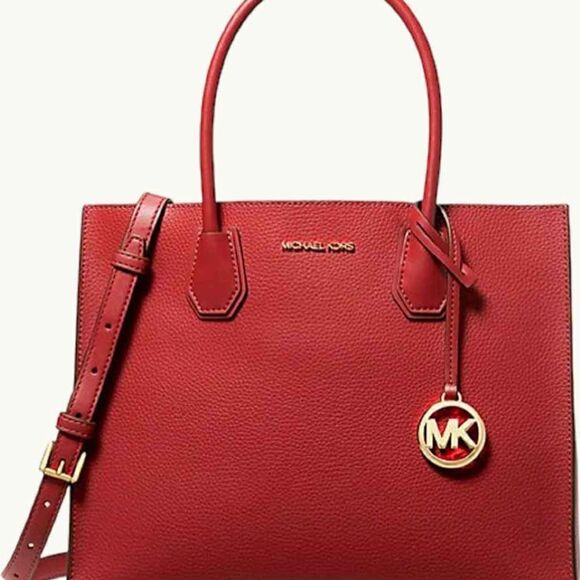 Michael Kors MK Designer Mercer Tote Handbag Crossbody Purse Hanbag - Picture 1 of 4